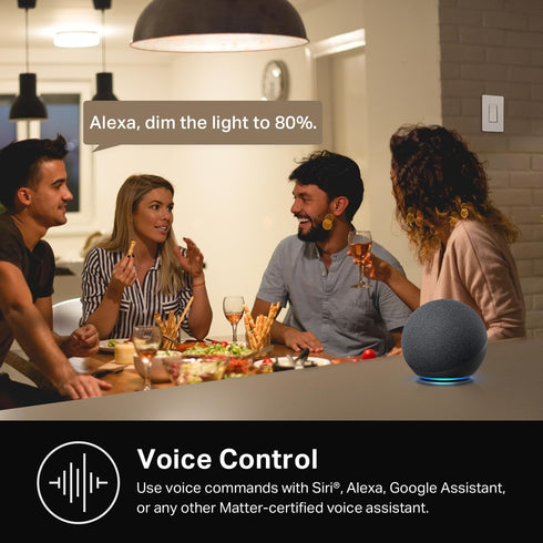 Kasa Smart Dimmer Switch HS220, Single Pole, Needs Neutral Wire, 2.4GHz Wi-Fi Light Switch Compatible with Alexa and Google Home, UL Certified, No...