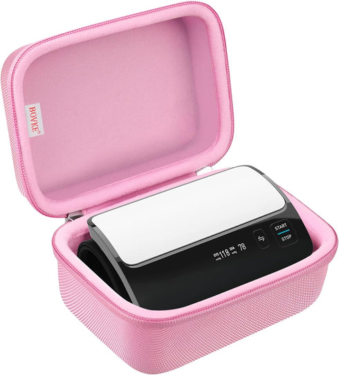 BOVKE Carrying Case for OMRON Evolv Bluetooth Wireless Upper Arm Blood Pressure Monitor, BP7000 One-Piece Design Portable OMRON BP Monitor Storage...
