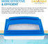 Canamax Ultra Durable Hand-Held Sponge Swimming Pool Scrub Brush - Pack of 2 Pool Scrubber - Ideal for Pool Tile & Grout, Walls, Vinyl Liners, Spa...