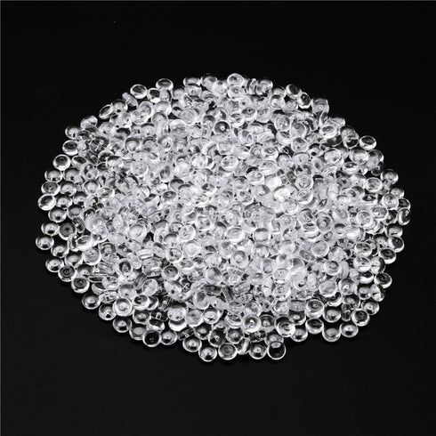 Decora 60 Gram White Fishbowl Beads for Slime Making, Art DIY Craft...
