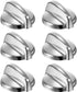 WB03T10284 Knobs Burner Control Knobs Compatible with General Electric GE Range/ Stove/ Oven Knob Replace for AP4346312 PS2321076 (6 Pack)