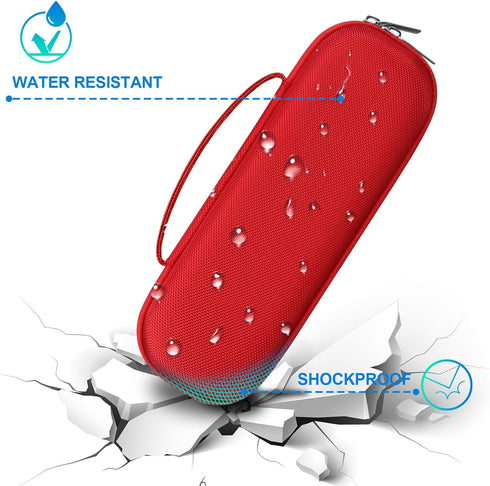 BOVKE Carrying Case Compatible with Beats Pill Wireless Bluetooth Speaker, Beats Pill Portable Speaker Holder Bag with Extra Mesh Pocket for Charg...