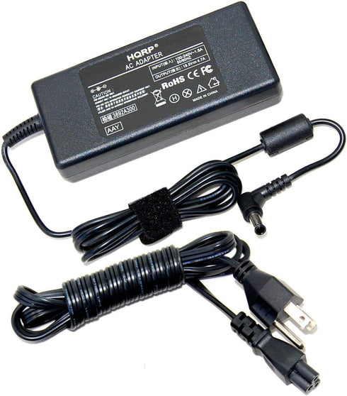 HQRP AC Adapter Compatible with Sony NSZ-GT1 NSG-AC19V Blu Ray Google Internet TV Box Power Supply NSZGT1...