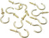Aylifu Ceiling Screw Hooks, 100 Pieces 3/4 Inch Cup Hooks Screw-in Hooks for Hanging Plants Mug Cup, Gold...