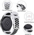 Lerobo 22mm Watch Band Compatible with Samsung Galaxy Watch 46mm/Galaxy Watch 3 45mm/Gear S3 Classic/Frontier,22mm Soft Silicone Breathable Watch ...