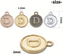 4 Sets(104 pcs) Alloy A-Z Initial Alphabet Letter Mixed Charms Pendants for DIY Jewelry Making,Bracelet and Crafting...