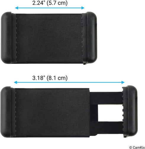 Universal Phone/Camera Holder with Flexible Gooseneck and Strong Clamp - for Mobile Photography, Vlogs, Videos, GPS, etc. - Ball and Socket - Trip...