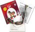 Janlynn 1143-45 18 Count Mini Counted Cross Stitch Kit, 2.75-Inch, Oval, Christmas Toy...