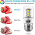 5304511738 Appliance Light Bulb Fridge Light Bulb Kei D34l Led Light Bulb 3.5W KEI D34L (E26/27 85V-265V Daylight) Fit for Frigid-aire Ken-More Re...