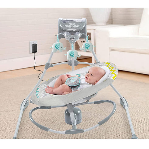 Power Cord Replacement for Fisher Price, Ingenuity, Snugapuppy Baby Swing, 6V AC Adapter Charger...