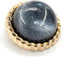 20 pcs Clear Glass Dome Black Shimmer Layer Sewing Metal Shank Coat Buttons -25mm -1"...