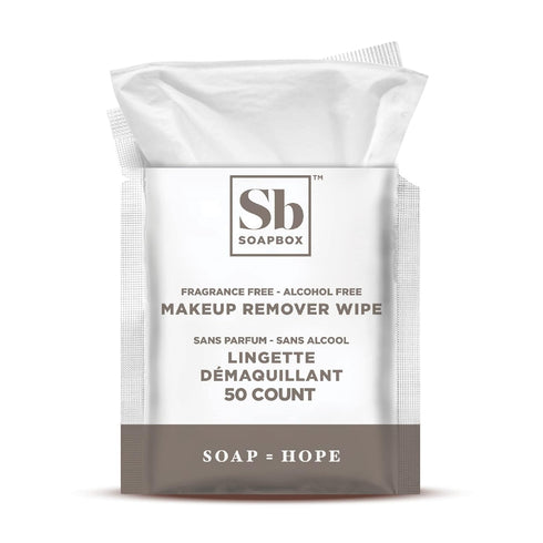 Soapbox Fragrance-Free Makeup Remover Wipes - Gentle Facial Cleansing Wipes for Eye Makeup, Dirt and Oil, Alcohol Free Makeup Remover Pads 50 Coun...