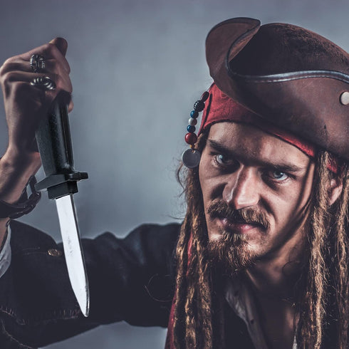 4 Pcs Retractable Knife Prop Fake Dagger Halloween Disappear Blade Trick Fake Knife Plastic Blade for Halloween Fools Day Party Favors...