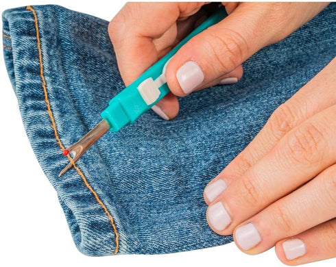 SINGER QuiltPro Grip N Rip Combo Set Seam Ripper and Thimble, 6-Inch...