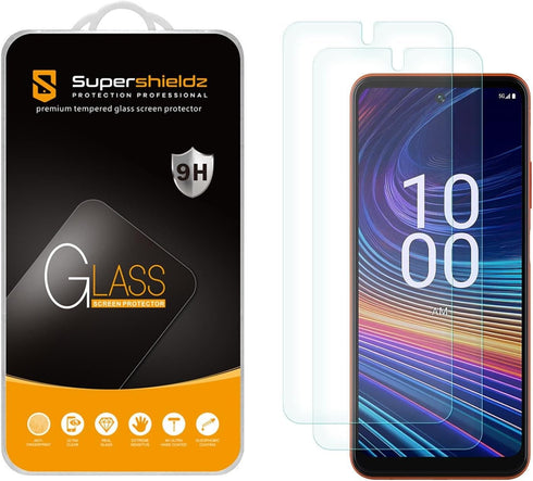 Supershieldz (2 Pack) Designed for Boost Mobile Celero 5G+ / Plus (2024) Tempered Glass Screen Protector, Anti Scratch, Bubble Free...
