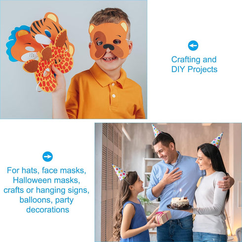 PATIKIL 6 Inch Elastic Barbed Cord, 200 Pcs 1.6mm Loop Stretch Round String with Metal Barb Fasteners for Hats Masks Menus Crafting Book, White (1...