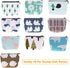 selizo Small Coin Purse, 10 Pcs Small Canvas Purse Zipper Change Purse Small Zipper Pouch...