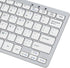 iKKEGOL USB Slim Mini Wired 78 Key Small Super Thin Compact Keyboard for Desktop Laptop PC Win 7 Mac (White)...