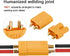 Frienda 30 Pairs XT30 Connectors Male and Female Connectors Plugs with 2 Pieces Shrink Tubing for RC Battery...