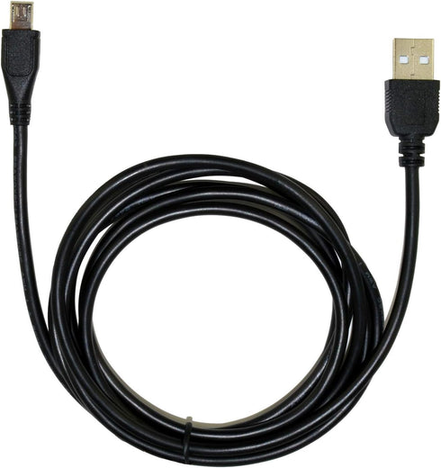 Proxicast Premium 8mm Extra Long Tip USB 2.0 Micro-USB Male - to - USB A Male Cable - 6 ft Length - Heavy 22 AWG Gauge - Fast Charge + Data for Th...