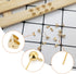 150Pcs Ball Post Earring Studs for Jewelry Making,Earring Studs Ball Post Earrings with Loop with 200Pcs Butterfly Earrings Back Replacements for ...