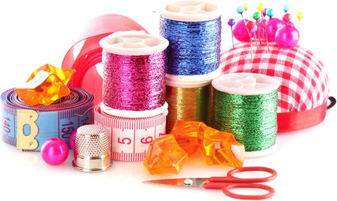 HARFINGTON Pin Cushions Sewing Needle Cushion Needle Holder Pincushions with Magnetic Wooden Base for Sewing Quilting Needlework DIY Crafts, Red W...