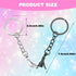 Ouligay 2Pcs Matching Couple Pinky Promise Keychain Gifts for Boyfriend Girlfriend, Best Friend Friendship Gifts for Women...