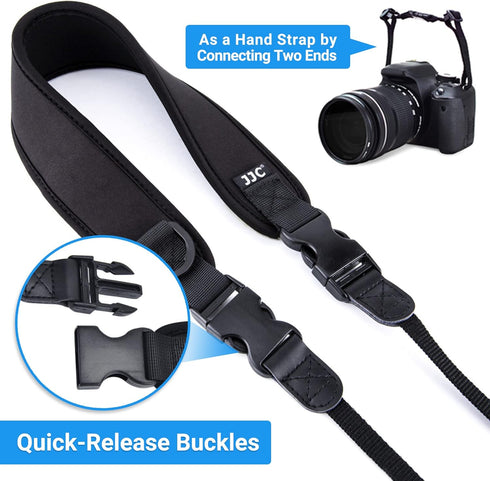 DSLR Camera Neck Strap, Soft Neoprene Shoulder Belt for Canon EOS R5 R6 5D Mark IV 6D Mark II SL3 SL2 T8i T7 T7i 90D 80D Nikon D6 D5 DF D850 D810 ...