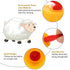 PAGOW 10PCS Nipple for Goats, Small Animal Milk Drink Nipple, Soft Rubber Pacifier for Nursing Lambs and Goat Kids...