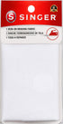 SINGER 00097 Iron-On Mending Fabric, Fabric Patch for Mending ClothesWhite, White...