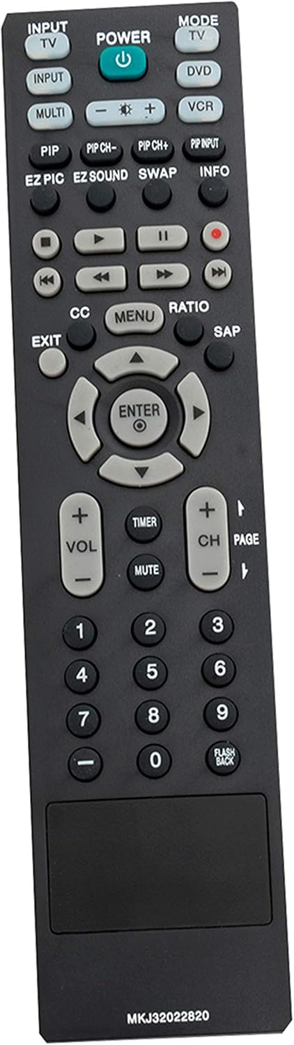 MKJ32022820 Replace Remote Compatible with LG TV 37LG500H 42Lb50C 42Lb5DC 42LC50C 42LC5DC 42LG500H 42PX8DC 32LG505H 32515H 32LX50C 37LG505H 32LG51...