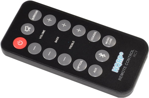 HQRP Remote Control Works with Philips 996510054954, 996510050576, 996510063326 CSS2123 CSS2123B/F7 CAS2123 CAS2123B/F7 Soundbar Speaker System Co...
