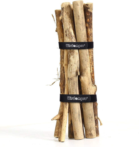 Extra Large 4 Pack 2 x 48 Inches Hook and Loop Strap, Reusable Fastening Cable Tie Down Straps by Wisdompro - Reusable, Durable Functional Cinch C...