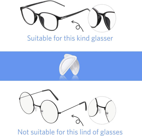 Frienda Silicone Adhesive Eyeglass Nose Pads Anti-slip Nose Bridge Pads 3. 5 Mm/ 0. 4 Inch for Eyeglasses Sunglasses(12 Pairs)...