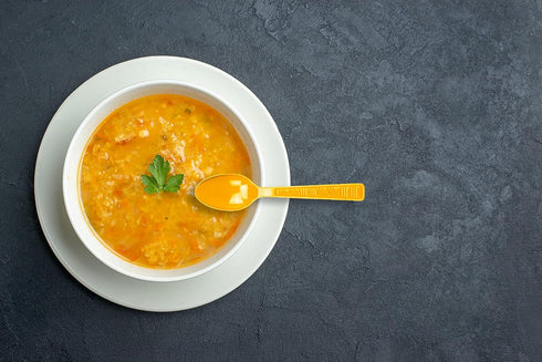 DecorRack Plastic Cutlery Set, Yellow Plastic Silverware Sets for Parties, 96 Piece Bulk Heavy Duty Plastic Utensils Set (Yellow, 96 Pieces)...