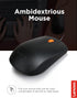 Lenovo 300 USB Combo, Full-Size Wired Keyboard & Mouse, Ergonomic, Left or Right Hand Mouse, Optical Mouse, GX30M39606, Black...
