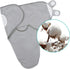 Biloban Baby Swaddles 0-3 Months for Boy Girls, Baby Swaddle, Newborn Swaddle, Cotton Swaddle Blanket, Newborn Essentials, Grey & Navy, 2 Pack...