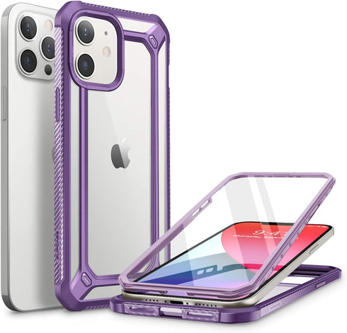 SupCase Unicorn Beetle EXO Pro Series Case for iPhone 12 / iPhone 12 Pro (2020 Release) 6.1 Inch, with Built-in Screen Protector Premium Hybrid Pr...