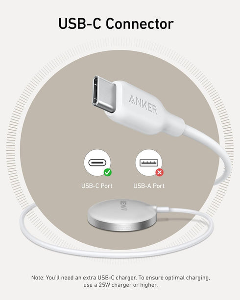 Anker MagGo Magnetic Wireless Charger (Pad), Qi2 Certified 15W Ultra-Fast MagSafe Compatible Wireless Charger, for iPhone 15/15 Plus/15 Pro/15 Pro...