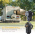 Wadoy 30 Amp RV Male and Female Plug Set with Handle - Camper Receptacle Electrical Adapter 55245 (Black, 30 Amp)...