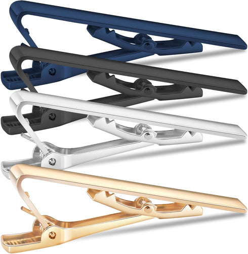 Selizo 4Pcs Tie Clip Tie Bar Tie Clips For Men...
