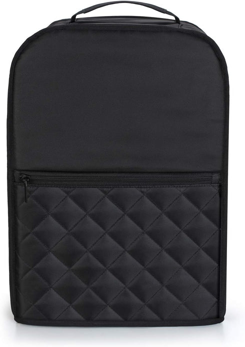 Luxja Food Processor Cover Compatible with Cuisinart and Hamilton Beach 10-14 Cup Processor, Food Processor Dust Cover with Accessories Pockets, B...