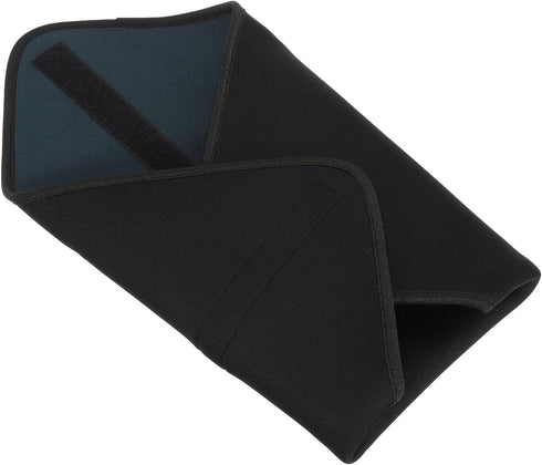 PATIKIL Camera Protective Wrap, 21"x21" Lens Wrap Cloth with Thick Protective Neoprene, Lens Pouch Bag with Hook and Loop for Lens, SLR, Black Gre...