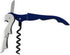 True Brands TrueTap Double Hinged Waiters Corkscrew, Top-notch Stainless Steel Opener with Foil Cutter Built to Last Wine Key Navy Blue, Set of 1...