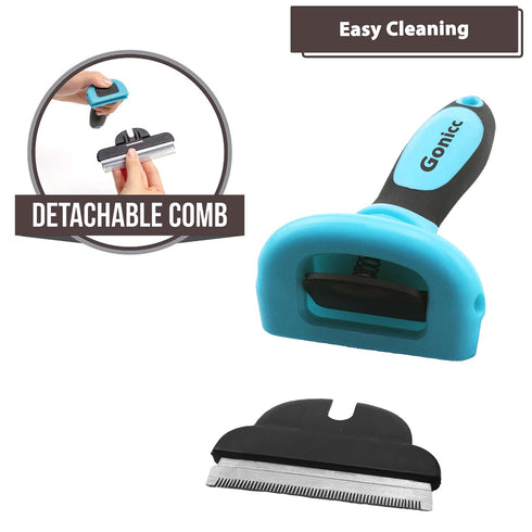 Gonicc Professional Dog and Cat Brush tool for Shedding Hair PDT- 1001(Small)...
