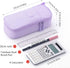 CICIMELON Durable Pen Pencil Case Big Storage Pen Pouch Bag for School Supplies Office College Teen Girls Adults, Purple...