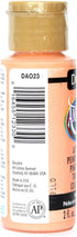 DecoArt Americana Acrylic Paint, 2-Ounce, Peaches 'n Cream...