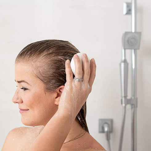 Soapbox Hair Conditioner Bar with Coconut Oil to Moisturize and Nourish Dry Damaged Hair - 2oz Solid Conditioner, Low Plastic, Vegan, Sulfate Free...