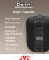 JVC Portable Gumy Wireless Speaker with Surround Sound, Bluetooth 5.3, Lightweight, TWS capability, USB-C, up to 15-Hour Battery Life - SPSG1BTA (...