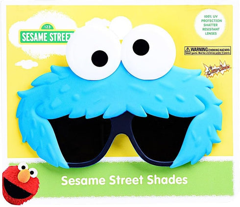 Sun-Staches Sesame Street Official Sunglasses | Cookie Monster, Elmo or Abby | One Size Fits Most Kids...